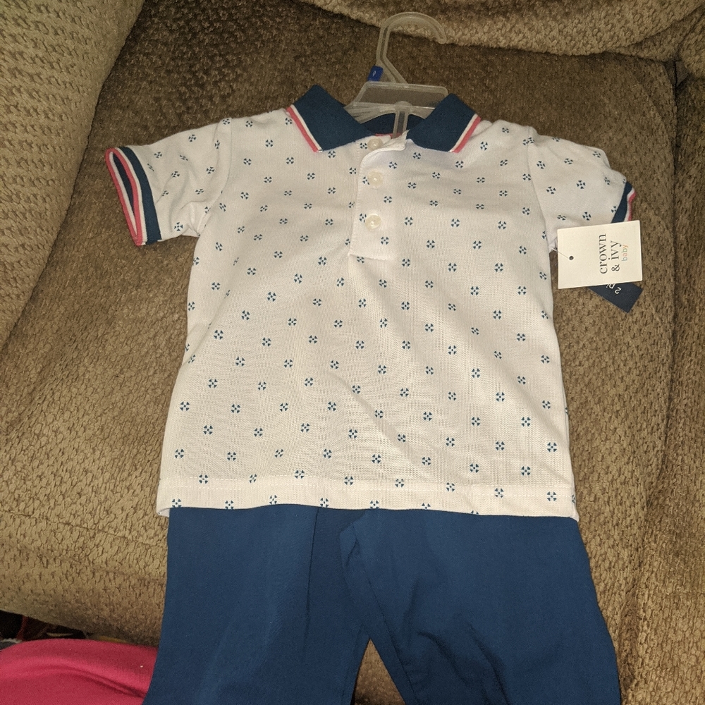 BOGO***Crown & Ivy Baby Boy 18m Outfit